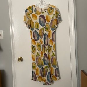 Coldwater Creek Summer Fruit Dress
